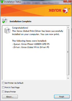 Как установить xerox global print driver